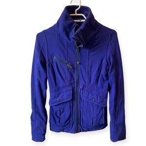 Blue/purple Lululemon sweater/jacket, size 6